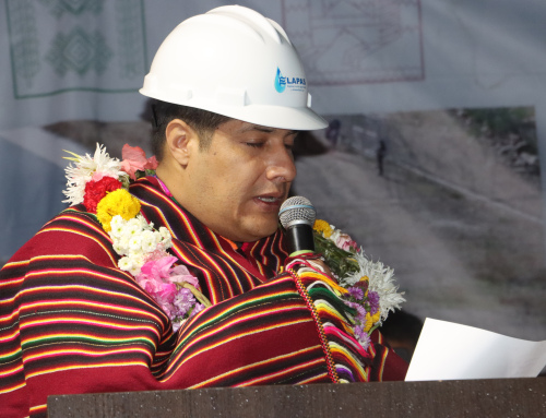 GOBIERNO INICIA PROYECTO DE CONSTRUCCIÓN AMPLIACIÓN RED AGUA POTABLE EN BARRIOS PERIURBANOS – SUCRE